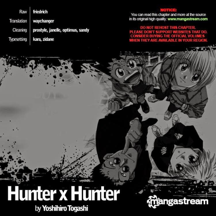 Hunter x Hunter ตอนที่ 322 page 1